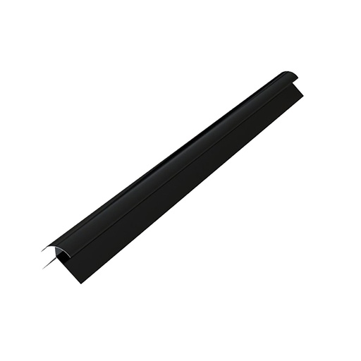 [CO.PVC-BUHP-ZW] Ariya Außeneckprofil, 2950 mm, Schwarz