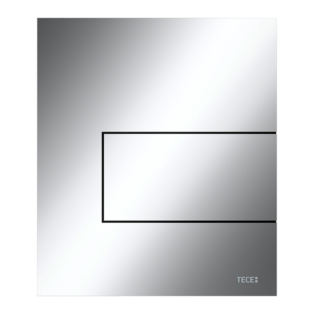 [9242811] TECESQUARE URINAL-BEDIENPLATTE AUS METALL INKL. KARTUSCHE – GLÄNZENDES CHROM