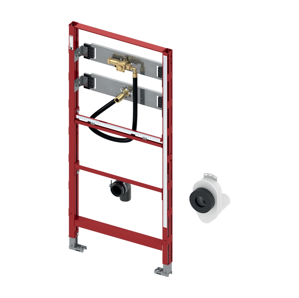 TECEPROFIL URINAL-EINBAURAHMEN - MIT TECE DRUCKFEDERGEHÄUSE U 1 - BAUHÖHE 1120 MM