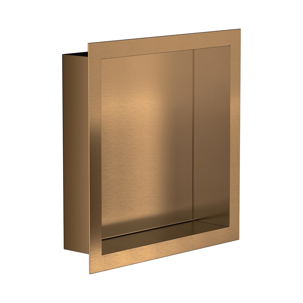 EINBAUKASTEN (300X300X70MM) - BRAUNE BRONZE