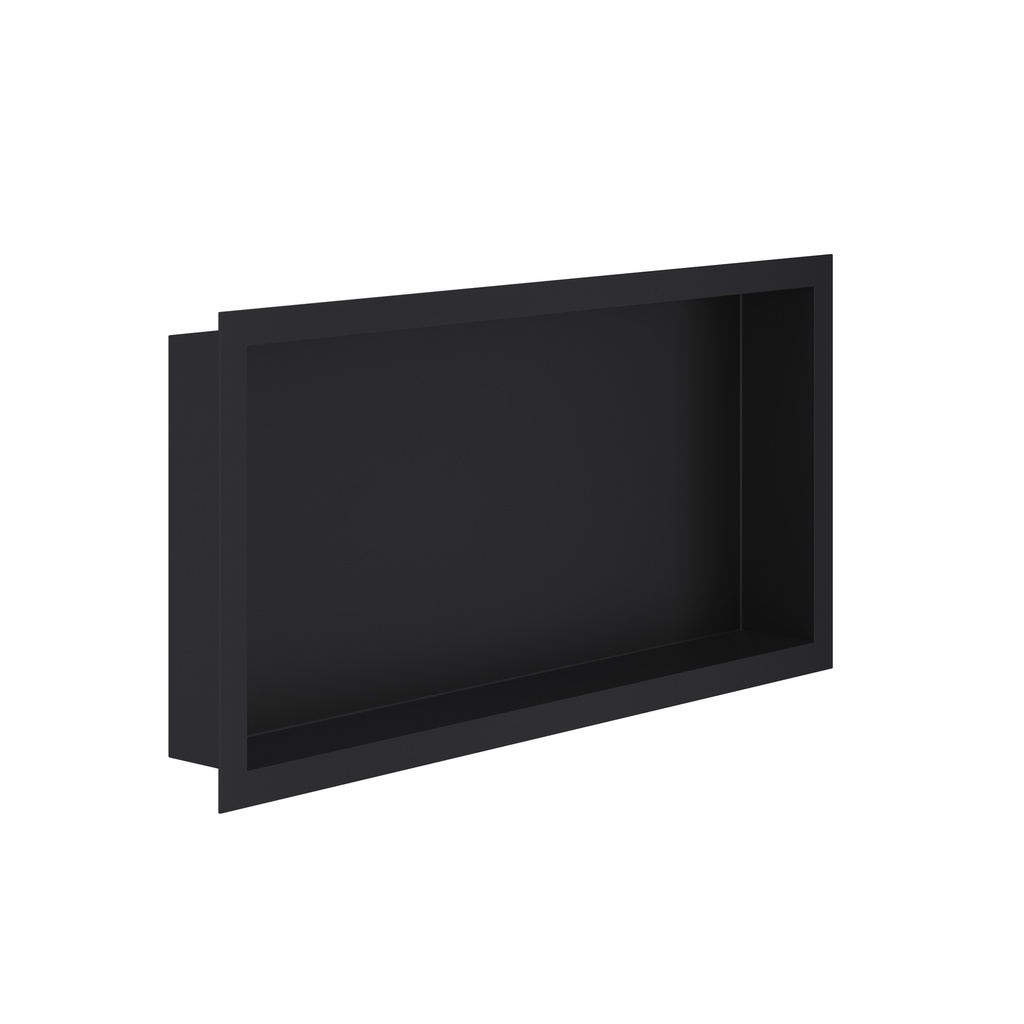 [BEC60MB] EINBAUKASTEN (300X600X70MM) - MATTSCHWARZ
