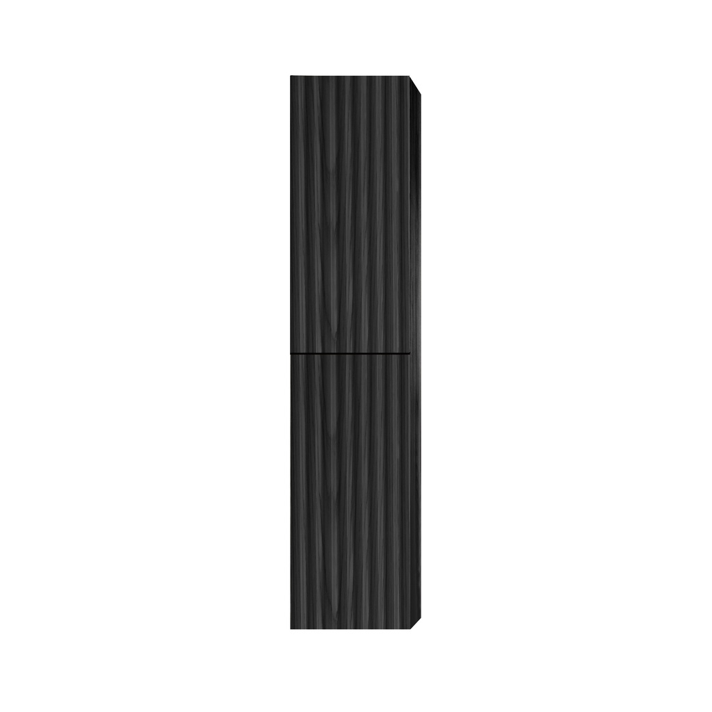 [BEGBD160.02] BEGONIA SÄULENSCHRANK – 2 TÜREN – GRIFFLOS – SOFT-Close – UMKEHRBAR – 35X160X35 CM – SCHWARZEICHE