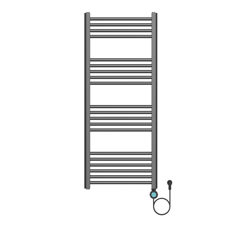 [BEGM1200500] BELRAD ELEKTRISCHER HANDTUCHTROCKNER – SMART WIFI – RECHTER ANSCHLUSS – 700 W – 1200 x 500 mm – Rotguss
