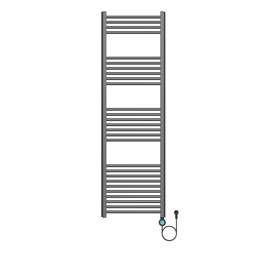 [BEGM1600500] BELRAD ELEKTRISCHER HANDTUCHTROCKNER – SMART WIFI – RECHTER ANSCHLUSS – 900 W – 1600 x 500 mm – Rotguss