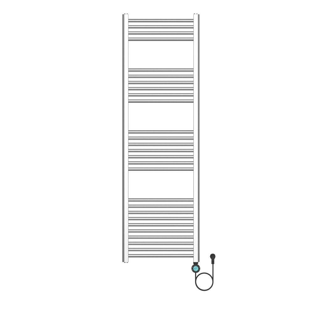 BELRAD ELEKTRISCHER HANDTUCHTROCKNER – SMART WIFI – RECHTER ANSCHLUSS – 900 W – 1600 x 500 mm – gebürsteter Edelstahl