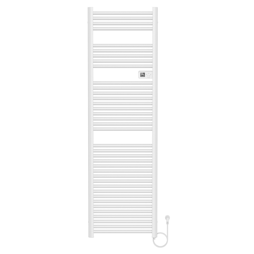 [BLRWE1800540] BELRAD ELEKTRISCHER HANDTUCHTROCKNER – MIT DIGITAL PROGRAMMIERBAREM THERMOSTAT – SMART WIFI – 1000 W – 1800 x 540 x 133 mm – glänzendes Weiß