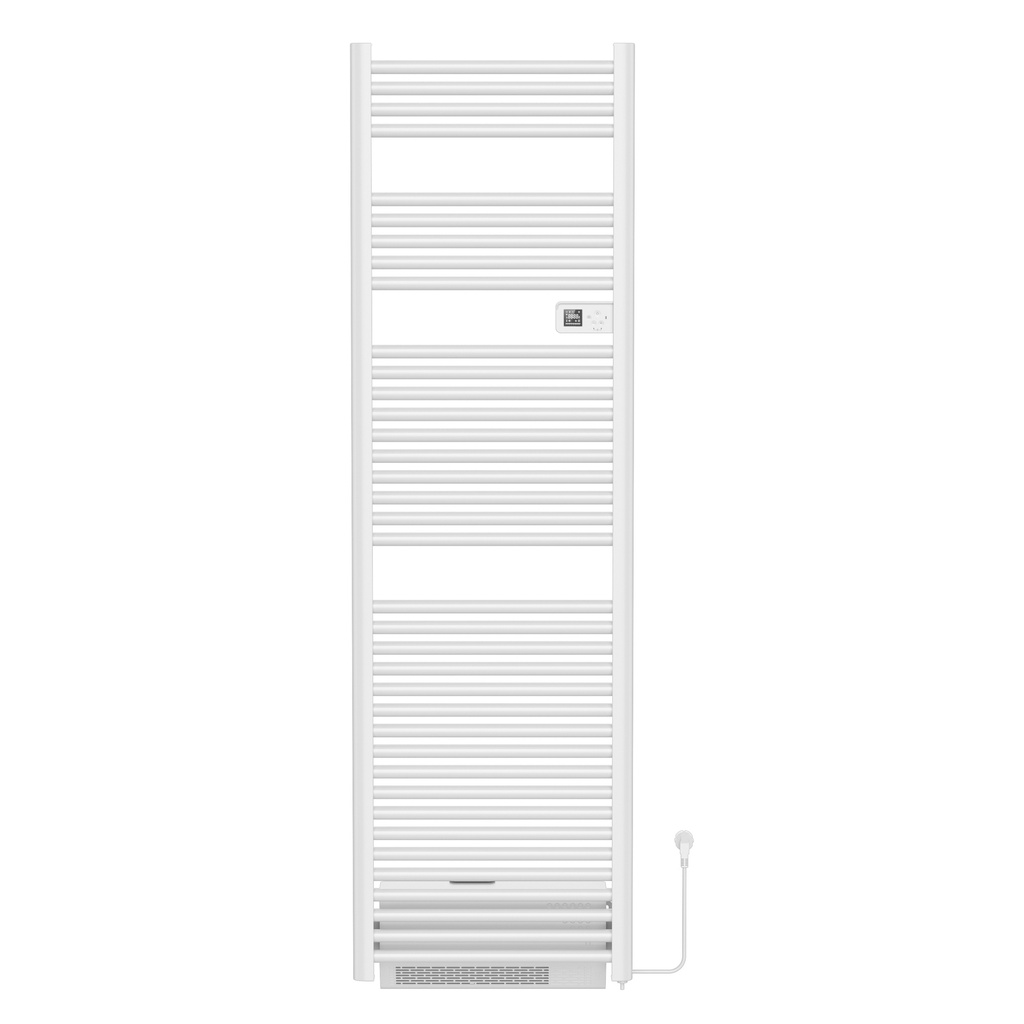 [BLRWEB1840540] BELRAD ELEKTRISCHER HANDTUCHTROCKNER MIT GEBLÄSE – MIT DIGITAL PROGRAMMIERBAREM THERMOSTAT – SMART WIFI – 2000 W – 1840 x 540 x 133 mm – glänzendes Weiß