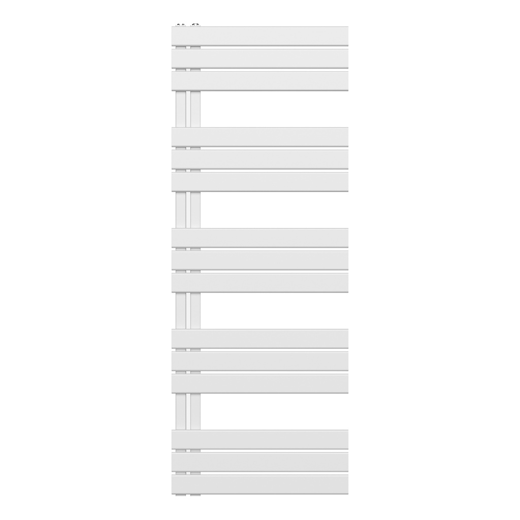 [BUCW1600600] HANDTUCHHEIZKÖRPER LINKER ANSCHLUSS/KAMM - WEISS 1600X600-864W