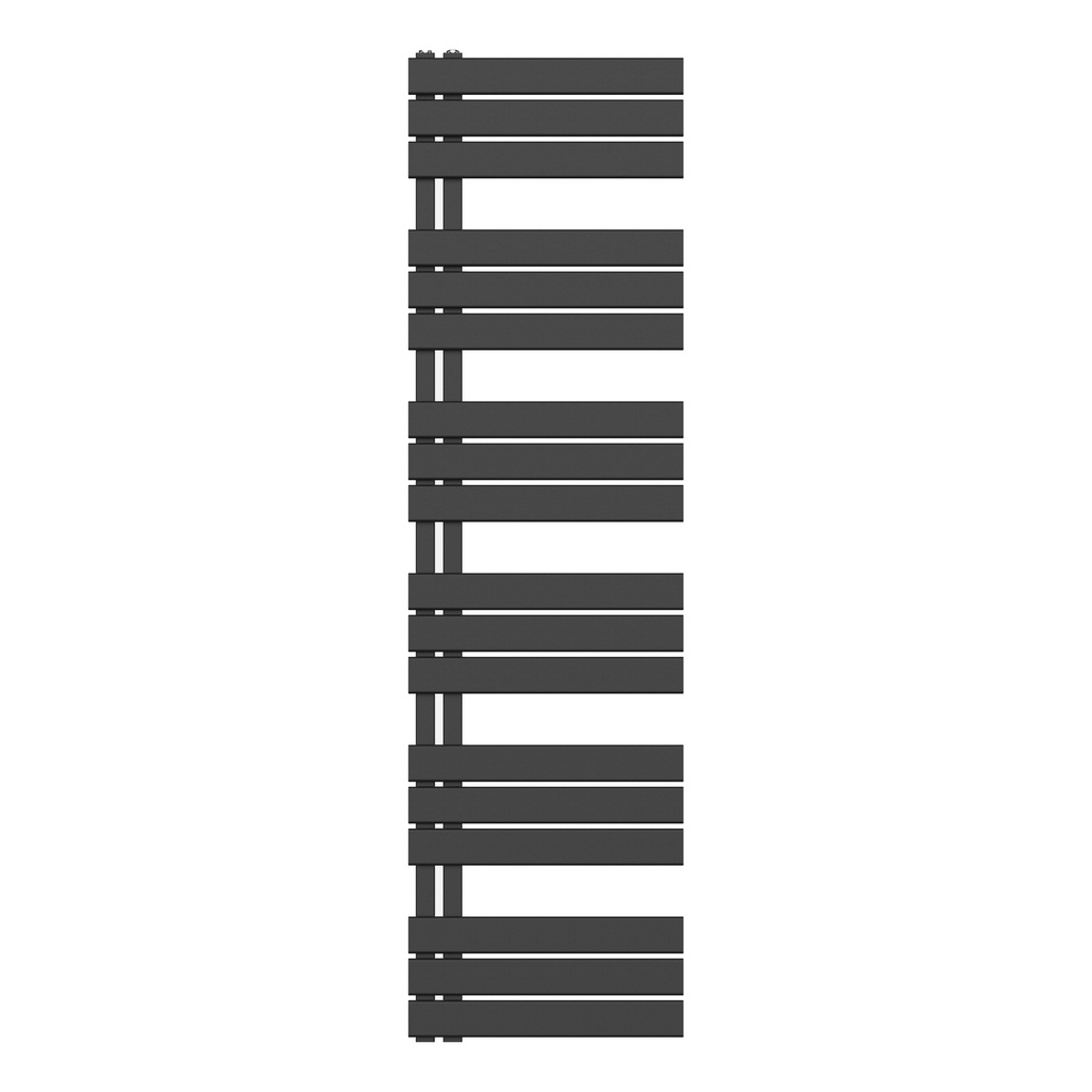 [BUCZ1800500] HANDTUCHHEIZKÖRPER LINKER ANSCHLUSS/KAMM – SCHWARZ 1800X500-890W