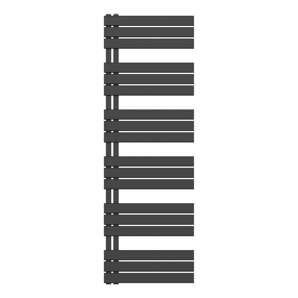 [BUCZ1800600] HANDTUCHHEIZKÖRPER LINKER ANSCHLUSS/KAMM – SCHWARZ 1800X600-1021W