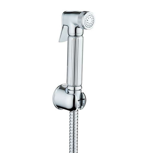 [SOLR2] Design Set WC-Bidetbrause Rund – Chrom