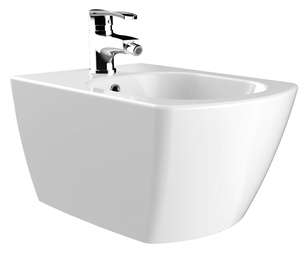 [EG510-00CB00E-0000] Wand-Bidet Weiß Verdeckte Befestigung