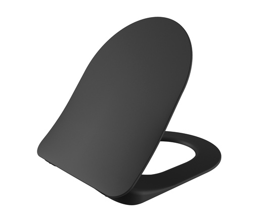 [KC0903.01.0400E] CREAVIT DUCK WC-SITZ – D-MODELL – SCHLANKES DESIGN – SOFT-Close – Schnellverschluss – Duroplast – Edelstahlscharniere – Anthrazit matt