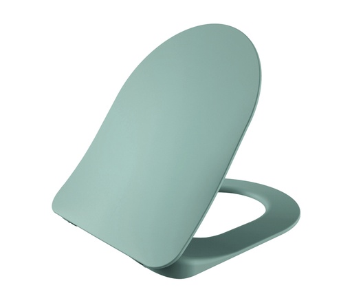 [KC0903.01.2000E] CREAVIT DUCK WC-SITZ – D-MODELL – SCHLANKES DESIGN – SOFT-Close – Schnellverschluss – Duroplast – Edelstahlscharniere – Nilgrün