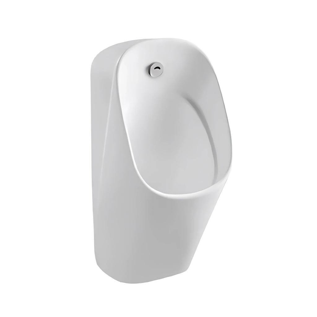 [AL650] Viora Urinal – Rückseitiger Anschluss – Mit Sensor – Keramik – 33 × 62 × 33 cm – Glänzend Weiß