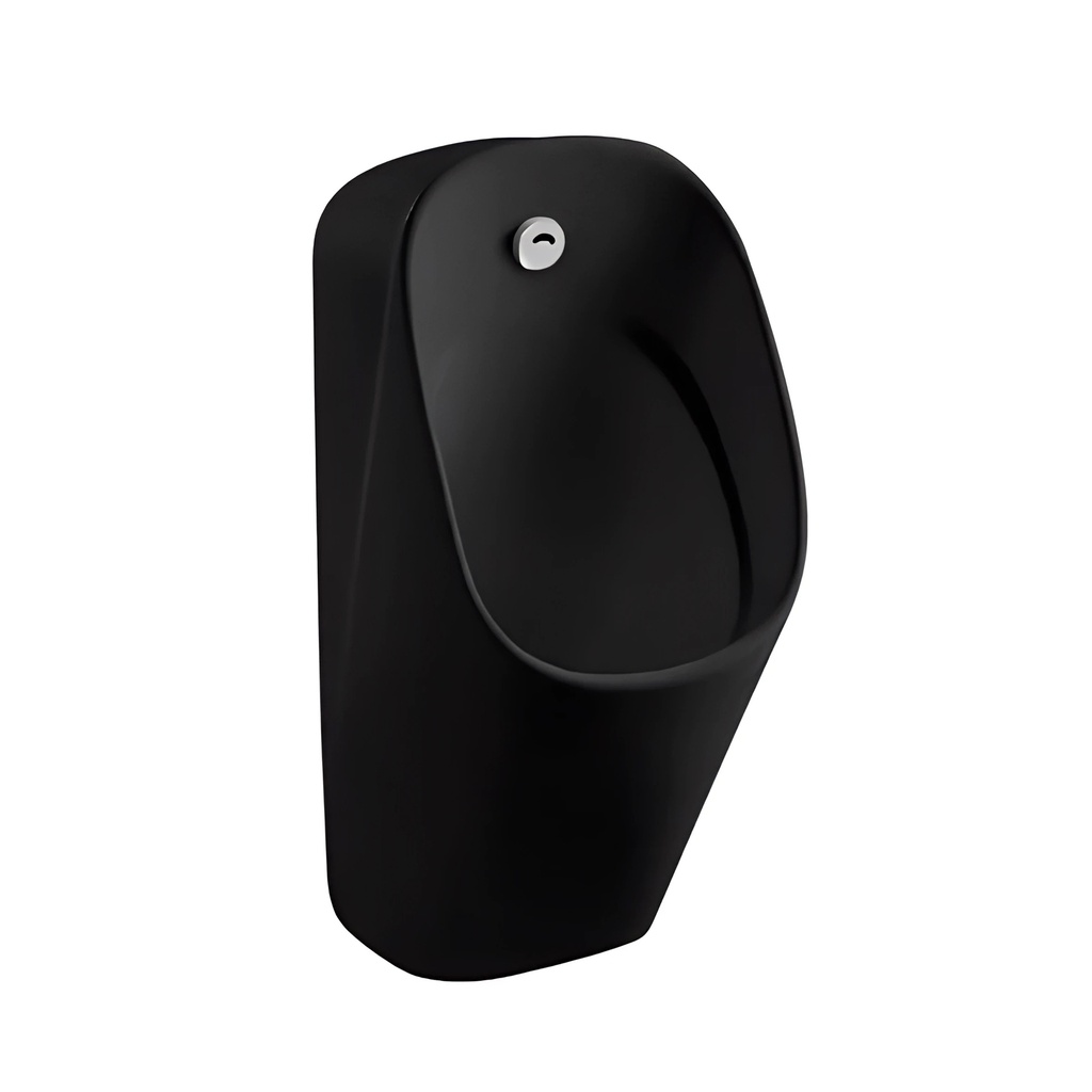 [AL650-MB] Viora Urinal – Rückseitiger Anschluss – Mit Sensor – Keramik – 33 × 62 × 33 cm – Mattschwarz