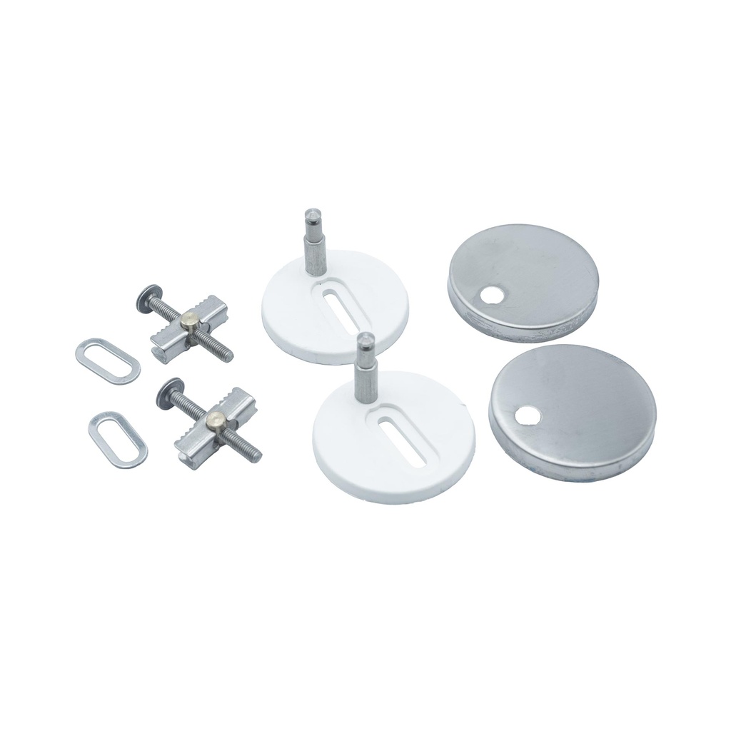 WC-SITZ INOX MONTAGESET
