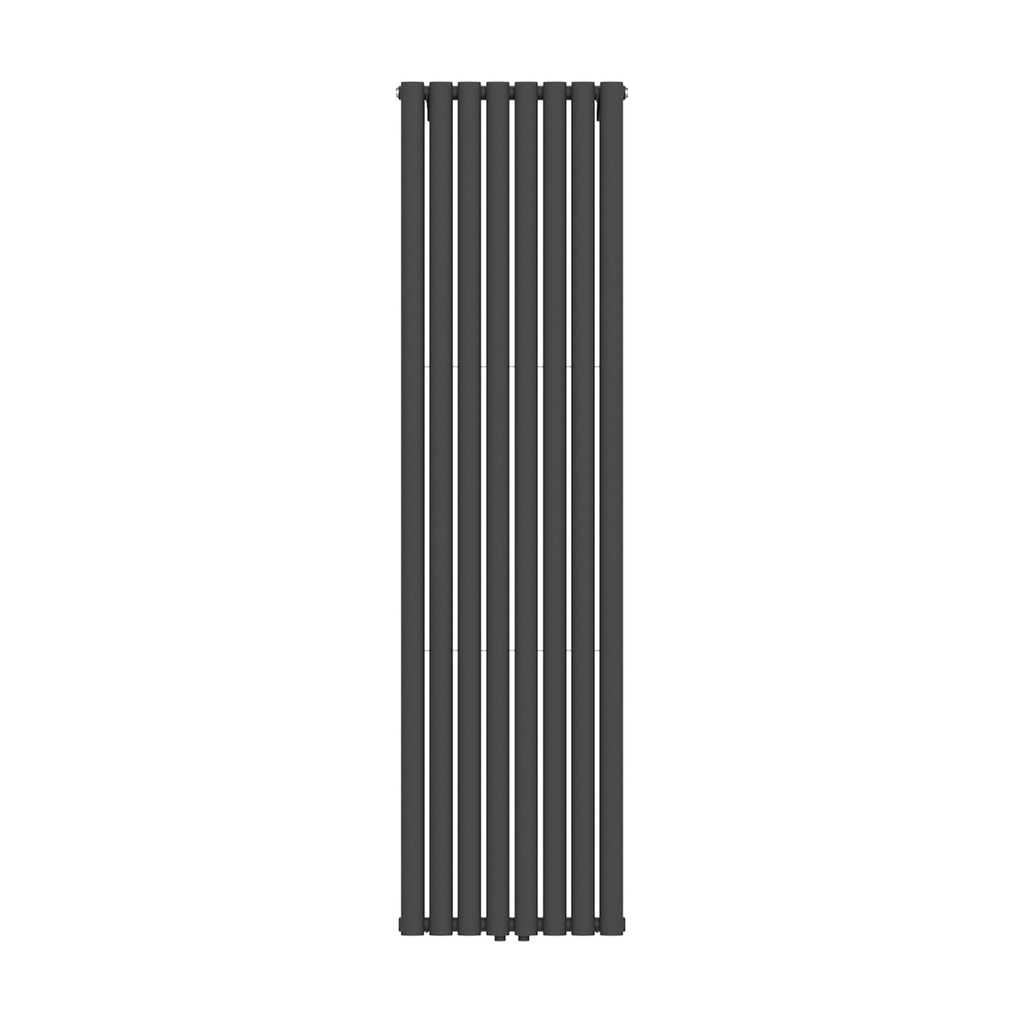 VERTI OVALHEIZKÖRPER – 1800X480 – 1640W – MATTSCHWARZ