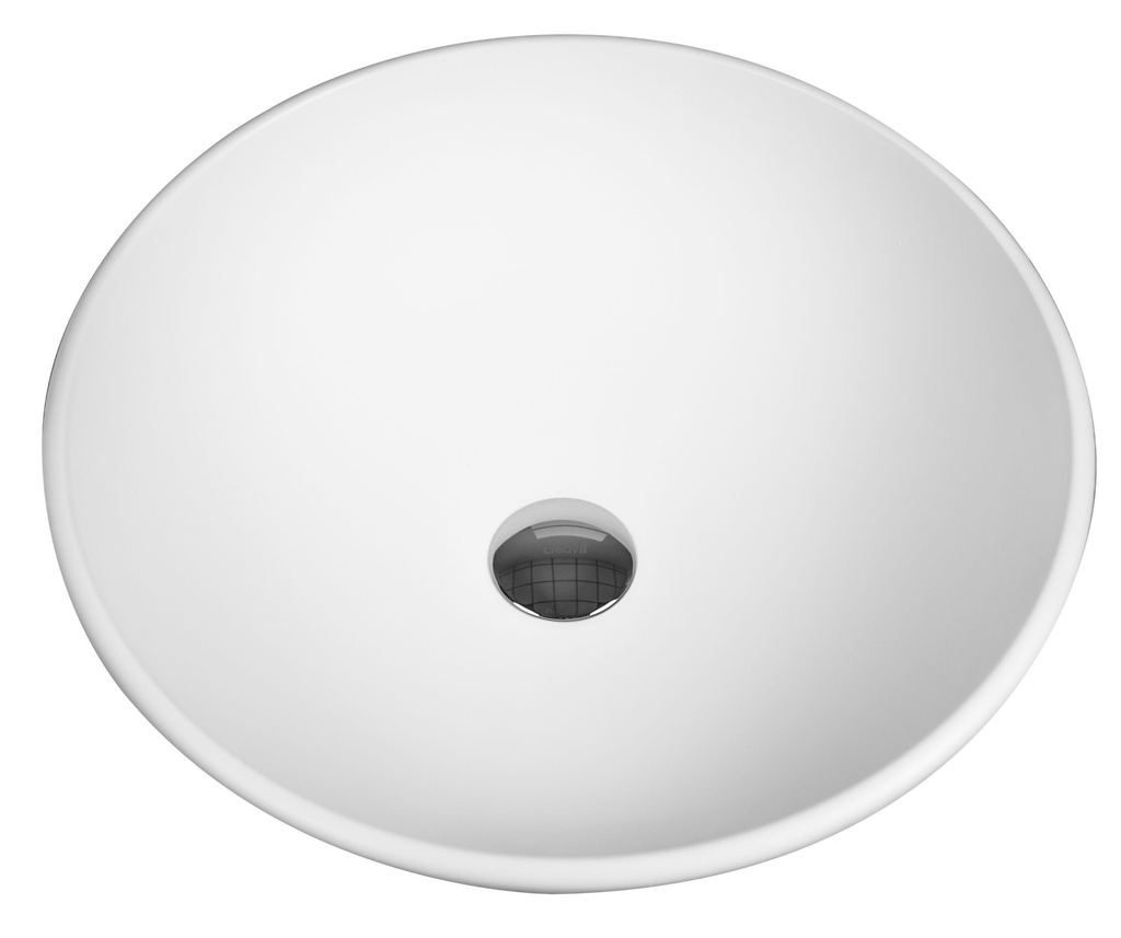 [PER] PRO SOLID SURFACE OBERFLÄCHENWASCHSCHÜSSEL (42X14CM) - MATTWEISS
