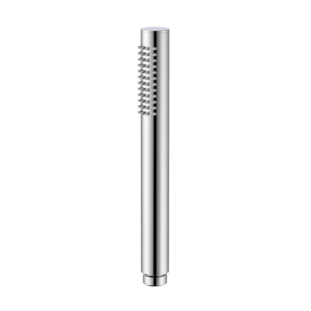 [PRM0235-C] EINHEITLICHE HANDBRAUSE – RUND – 1 STÄNDER – EDELSTAHL – 21 CM – CHROM