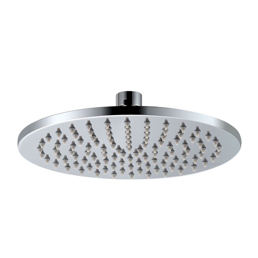 EINHEITLICHE KOPFBRAUSE – RUND – 30 CM – CHROM