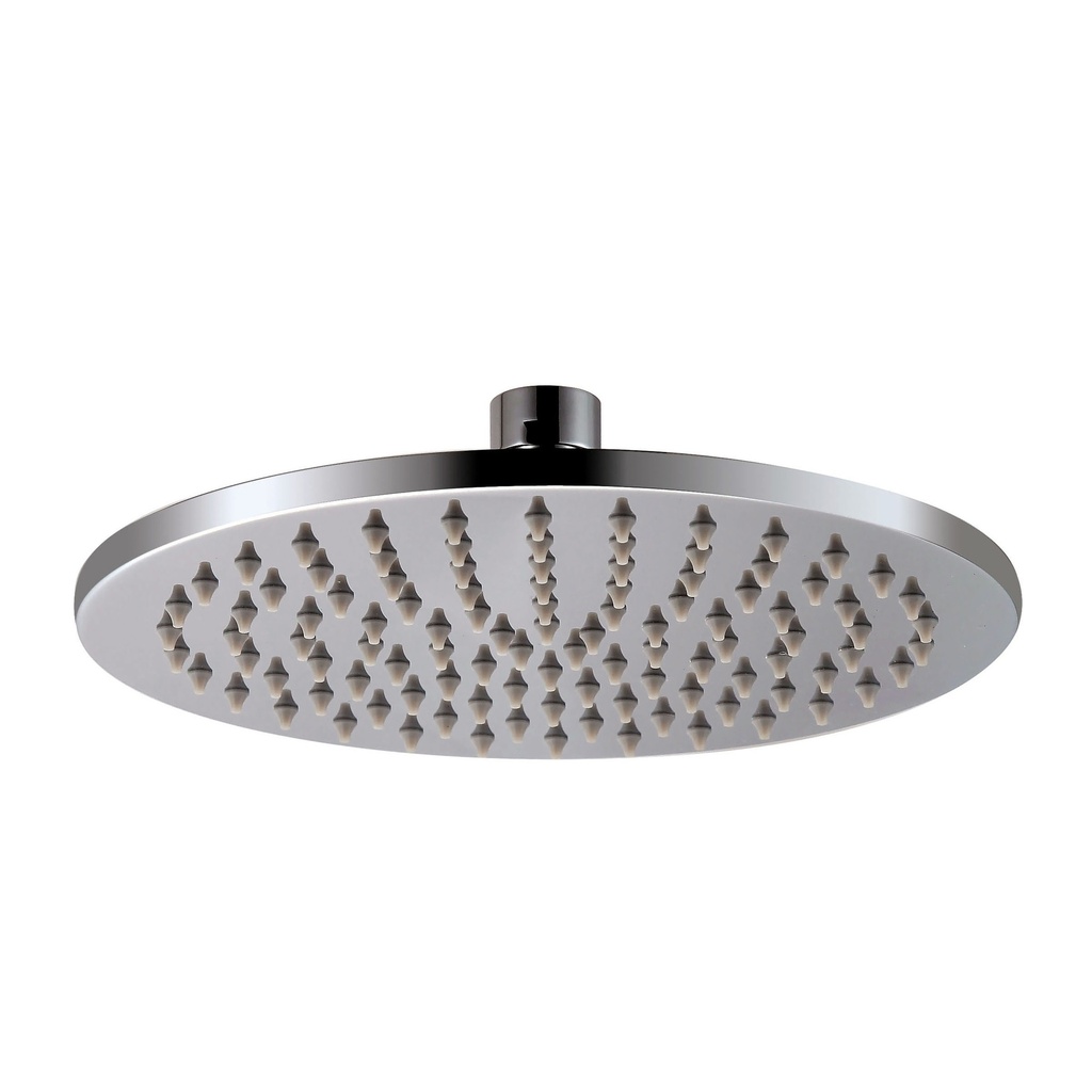 [PRM0431-RVS] EINHEITLICHE KOPFBRAUSE – RUND – 30 CM – GEBÜRSTETER EDELSTAHL