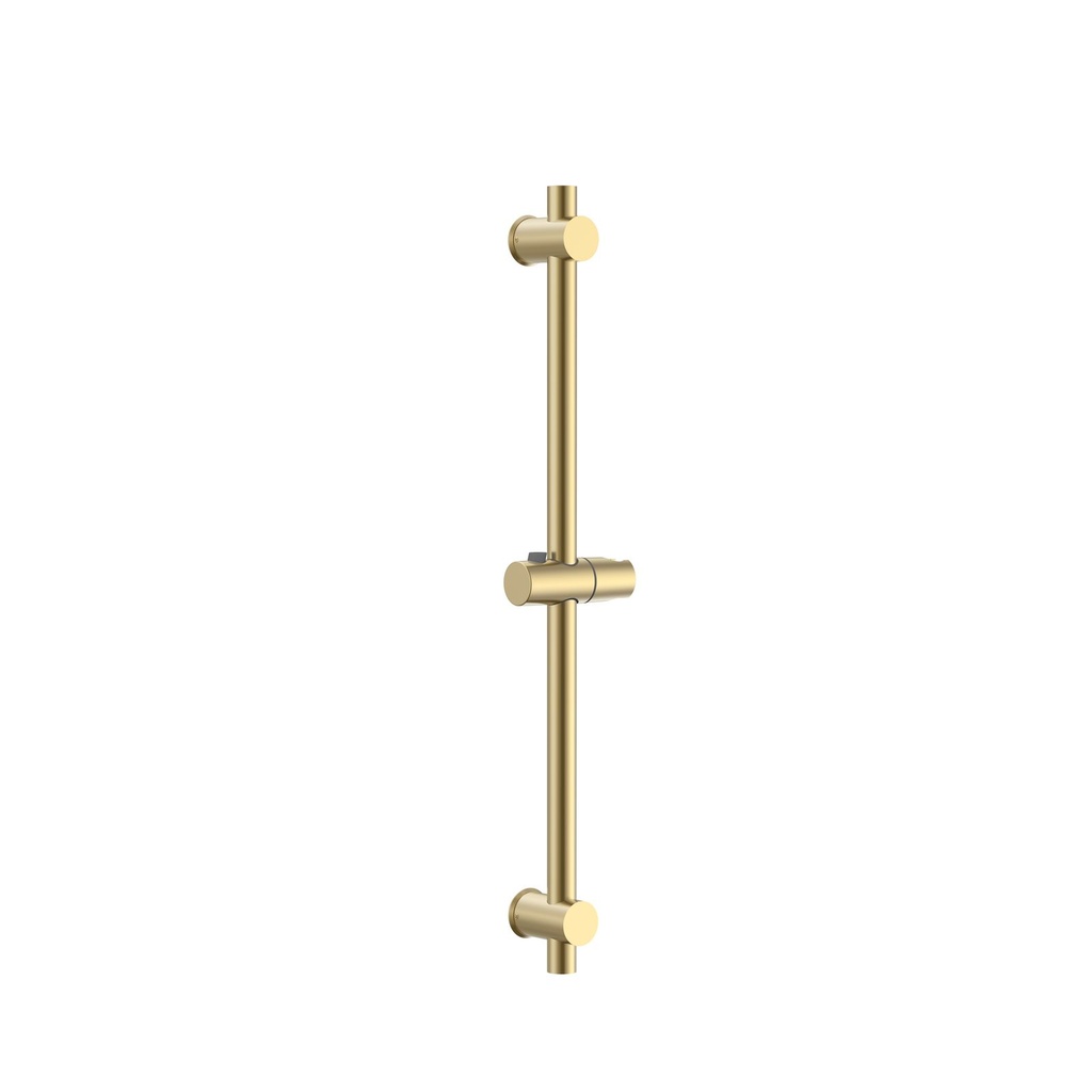 UNIFORMA DUSCHSEITENSTANGE – 66 CM – GEBÜRSTETES GOLD (PVD)