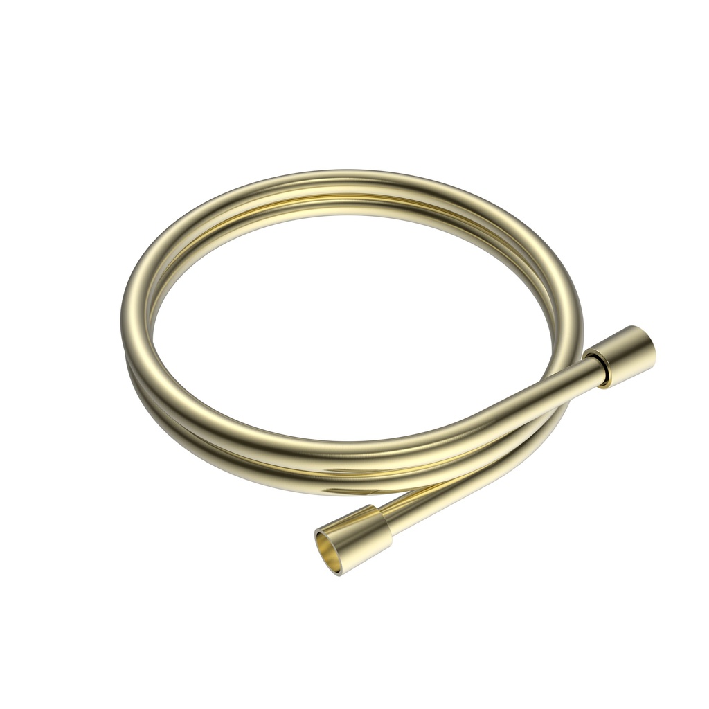 [PRM5400-BG] UNIFORMA BRAUSESCHLAUCH - 150 CM - WEICHES PVC - GEBÜRSTETES GOLD (PVD)