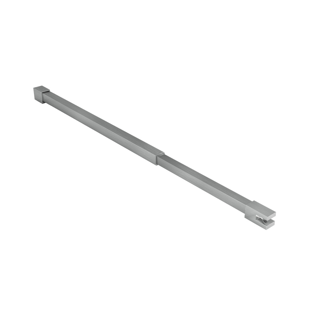 DECKENSTÜTZE – VERSTELLBAR – 43–80 CM – GEBÜRSTETER EDELSTAHL