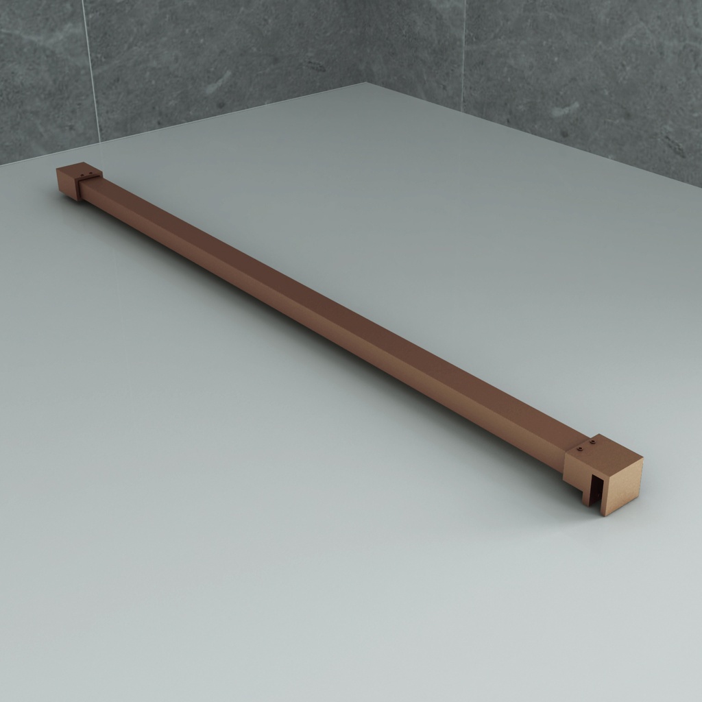 STABILISIERUNGSSTANGE – KÜRZBAR – 120 CM – GEBÜRSTETES KUPFER