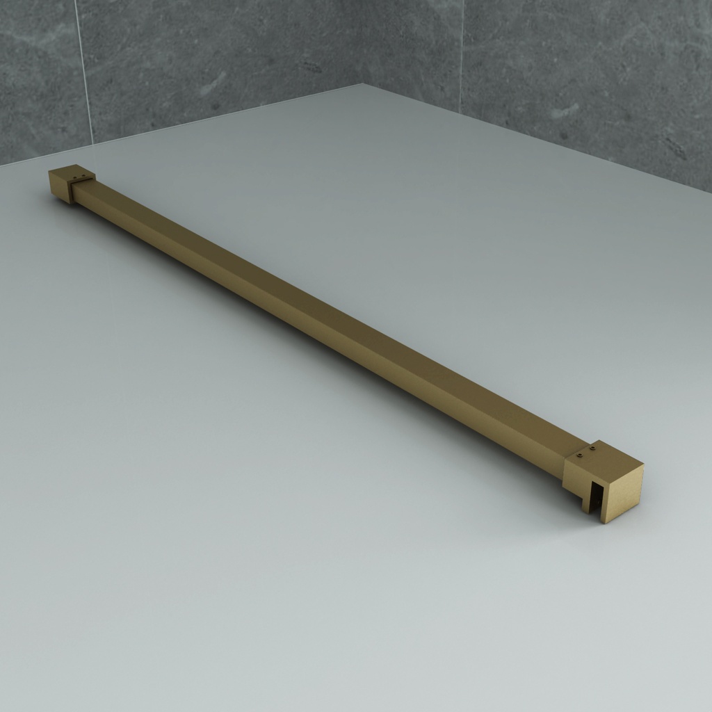 STABILISIERUNGSSTANGE – KÜRZBAR – 120 CM – GEBÜRSTETES GOLD
