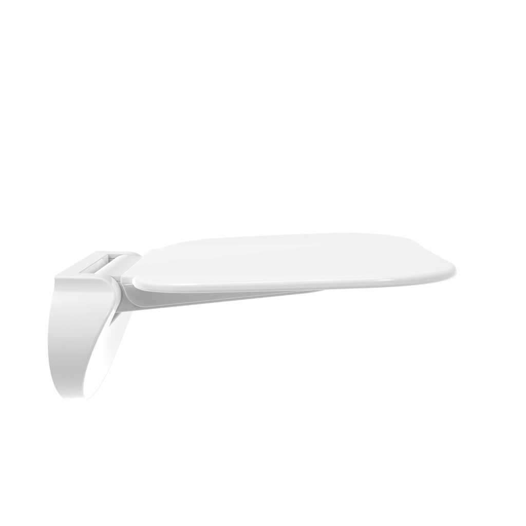 DUSCHSITZ – KLAPPBAR – WEISS