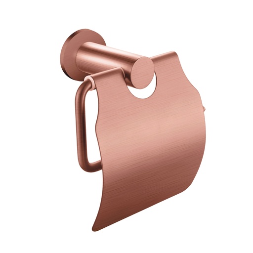 [CR2112-BC] WC-ROLLENHALTER MIT VENTIL – GEBÜRSTETES KUPFER