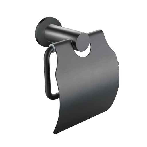 [CR2112-GG] WC-ROLLENHALTER MIT VENTIL – GUNMETAL