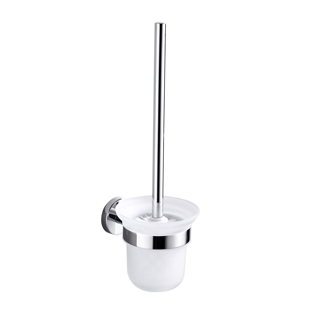 WC-BÜRSTE MIT HALTER – GLASSTANGE – CHROM