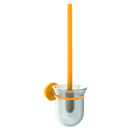 [MA.BR20216Y] CREAVIT ROYALE WC-BÜRSTE & HALTER – GELB