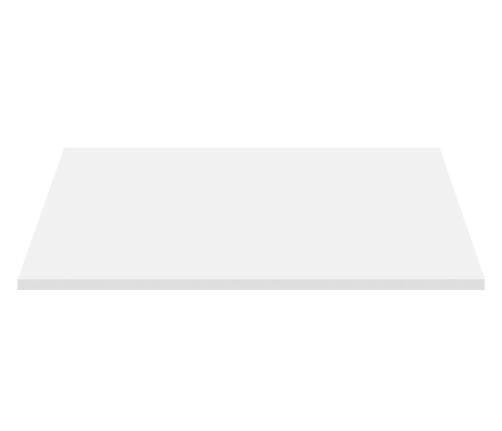 WASCHBECKEN TABLET MDF (96,4X45,5X2,6 CM) - MATTWEIß