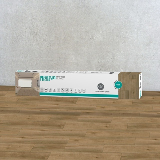 [CO.SPC515] Ariya SPC Zemin Konyak Meşe 1220 × 228 × 4,5 mm