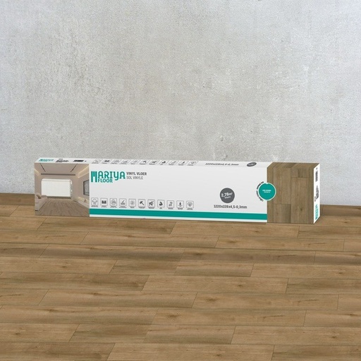 [CO.SPC515] Ariya SPC Zemin Konyak Meşe 1220 × 228 × 4,5 mm