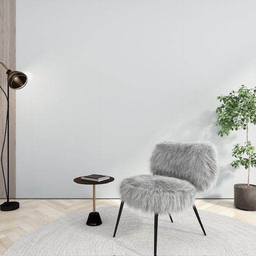 [CO.PVC-1001] PVC-Wandpaneel Hochglanzweiß 2700 × 1220 × 3 mm